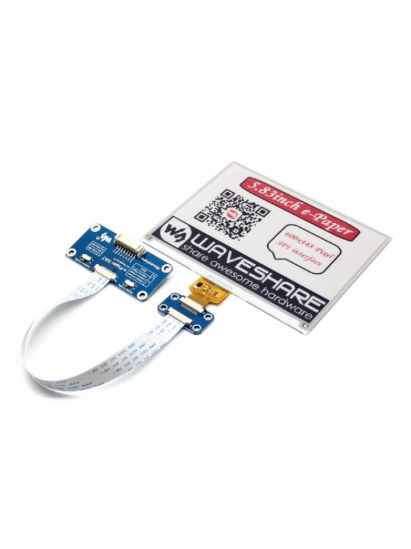 5.83inch E-Ink Display HAT