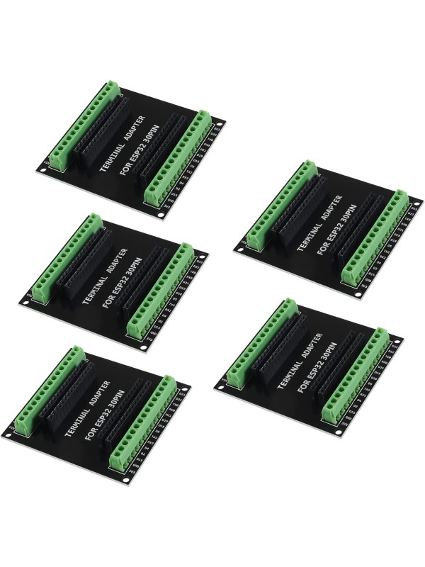 3PCS ESP32 Breakout Board GPIO 1 into 2 Compatible with 30 Pins ESP32S ESP32 Development Board 2.4 GHz Dual Core WLAN WiFi + Bluetooth 2-in-1 Microcontroller ESP-WROOM-32 Chip for Arduino