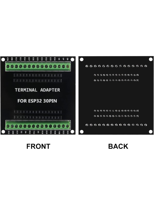 3PCS ESP32 Breakout Board GPIO 1 into 2 Compatible with 30 Pins ESP32S ESP32 Development Board 2.4 GHz Dual Core WLAN WiFi + Bluetooth 2-in-1 Microcontroller ESP-WROOM-32 Chip for Arduino
