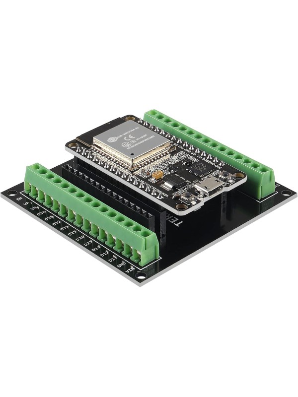 3PCS ESP32 Breakout Board GPIO 1 into 2 Compatible with 30 Pins ESP32S ESP32 Development Board 2.4 GHz Dual Core WLAN WiFi + Bluetooth 2-in-1 Microcontroller ESP-WROOM-32 Chip for Arduino