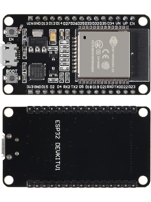 3PCS ESP32 Breakout Board GPIO 1 into 2 Compatible with 30 Pins ESP32S ESP32 Development Board 2.4 GHz Dual Core WLAN WiFi + Bluetooth 2-in-1 Microcontroller ESP-WROOM-32 Chip for Arduino