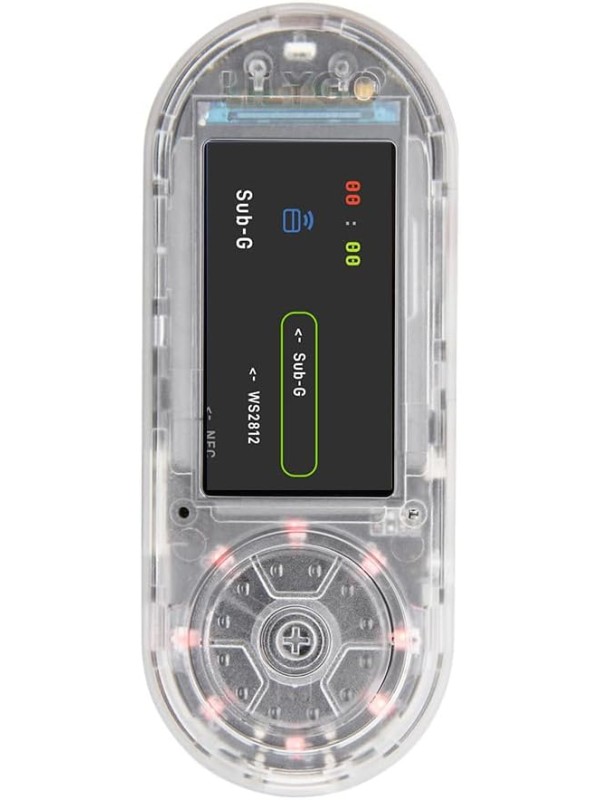 LILYGO T-Embed CC1101 Plus ESP32-S3 Microphone TTGO Development Board with 1.9 inch ST7789V IPS TFT LCD (Black Shell)