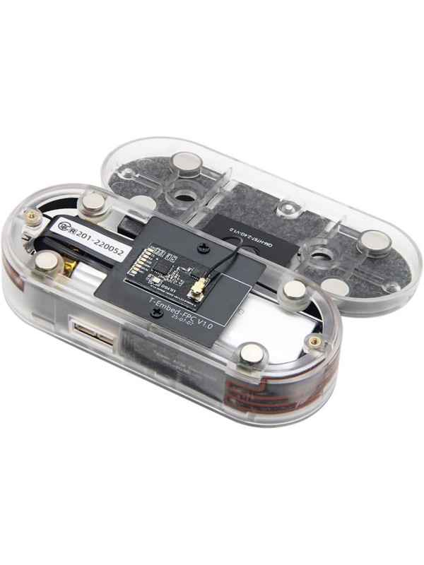 LILYGO T-Embed CC1101 Plus ESP32-S3 Microphone TTGO Development Board with 1.9 inch ST7789V IPS TFT LCD (Black Shell)