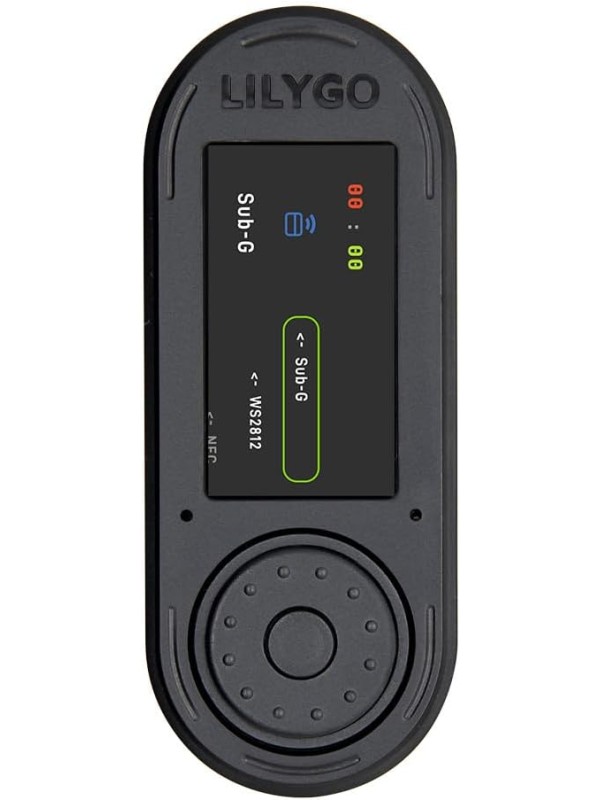 LILYGO T-Embed CC1101 Plus ESP32-S3 Microphone TTGO Development Board with 1.9 inch ST7789V IPS TFT LCD (Black Shell)