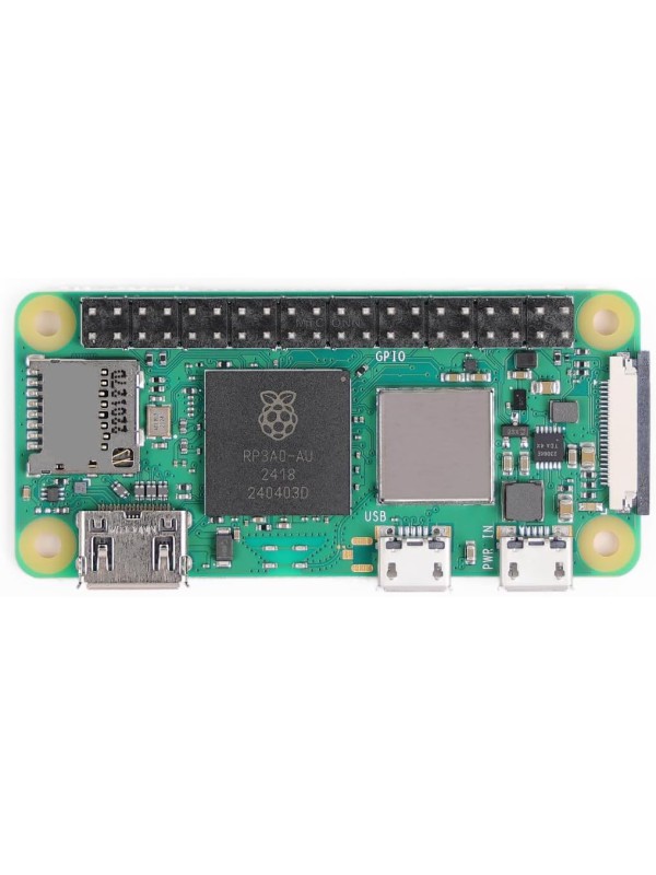 Raspberry Pi Zero 2 W Basic Kit, Header, Heatsink, USB Cable, HDMI Adapter (with Quad-core CPU,Bluetooth 4.2,BLE,onboard Antenna,etc.)
