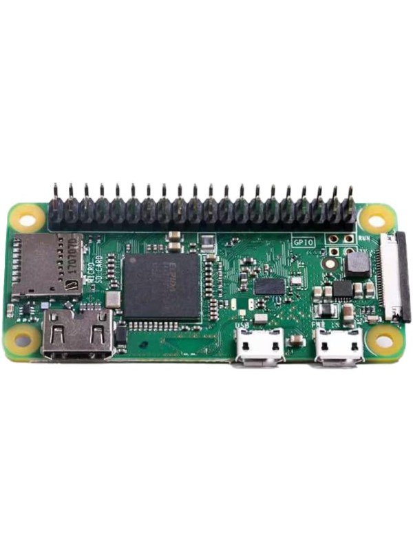 Raspberry Pi Zero 2 W Basic Kit, Header, Heatsink, USB Cable, HDMI Adapter (with Quad-core CPU,Bluetooth 4.2,BLE,onboard Antenna,etc.)