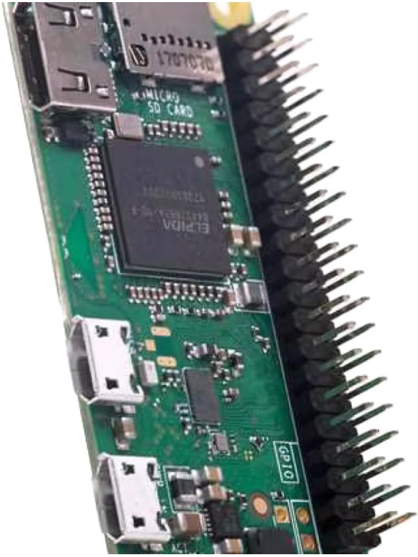 Raspberry Pi Zero 2 W Basic Kit, Header, Heatsink, USB Cable, HDMI Adapter (with Quad-core CPU,Bluetooth 4.2,BLE,onboard Antenna,etc.)