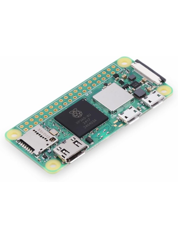 Raspberry Pi Zero 2 W Basic Kit, Header, Heatsink, USB Cable, HDMI Adapter (with Quad-core CPU,Bluetooth 4.2,BLE,onboard Antenna,etc.)