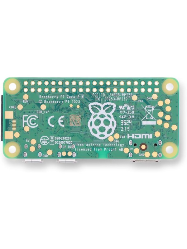 Raspberry Pi Zero 2 W Basic Kit, Header, Heatsink, USB Cable, HDMI Adapter (with Quad-core CPU,Bluetooth 4.2,BLE,onboard Antenna,etc.)