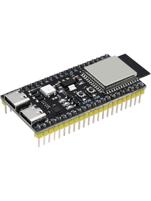 3 PCS ESP ESP-32-S3 Development Board ESP-32-S3 Module with ESP-1-N16R8 Low Power MCU with Dual-Mode Wi-Fi and Bluetooth Type-C Connector Compatible with Arduino