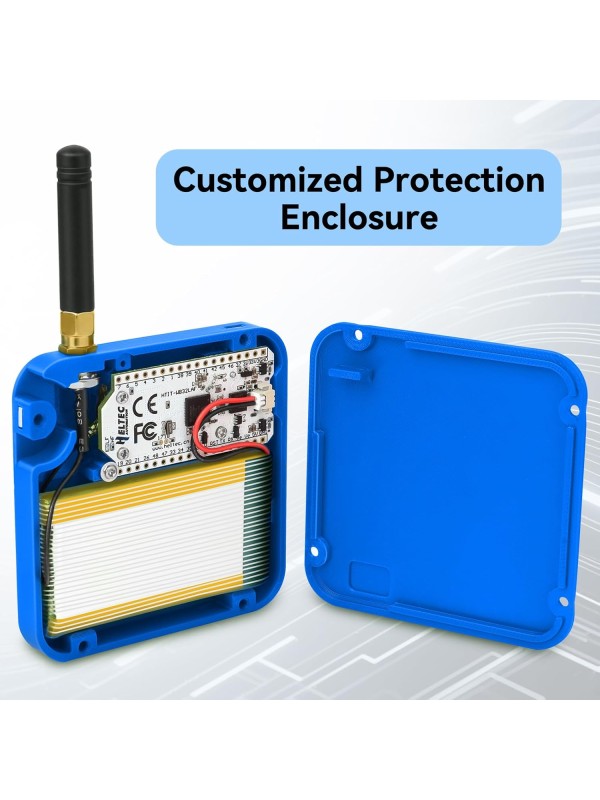 2 Pack ESP32 LoRa V3 Development Board with 915MHz Antennas + 3000mAh Battery + Meshtastic Case, ESP32-S3 SX1262 Integrated WiFi Bluetooth OLED Display for Arduino LoRaWAN IOT (N32 Version, Green)