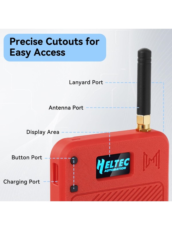 2 Pack ESP32 LoRa V3 Development Board with 915MHz Antennas + 3000mAh Battery + Meshtastic Case, ESP32-S3 SX1262 Integrated WiFi Bluetooth OLED Display for Arduino LoRaWAN IOT (N32 Version, Green)