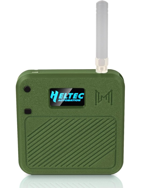 2 Pack ESP32 LoRa V3 Development Board with 915MHz Antennas + 3000mAh Battery + Meshtastic Case, ESP32-S3 SX1262 Integrated WiFi Bluetooth OLED Display for Arduino LoRaWAN IOT (N32 Version, Green)