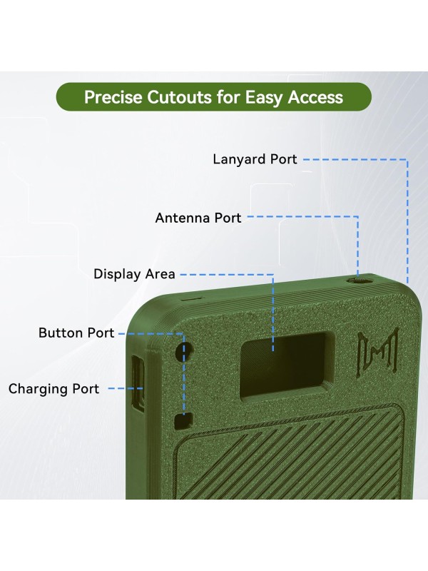 2 Pack ESP32 LoRa V3 Development Board with 915MHz Antennas + 3000mAh Battery + Meshtastic Case, ESP32-S3 SX1262 Integrated WiFi Bluetooth OLED Display for Arduino LoRaWAN IOT (N32 Version, Green)
