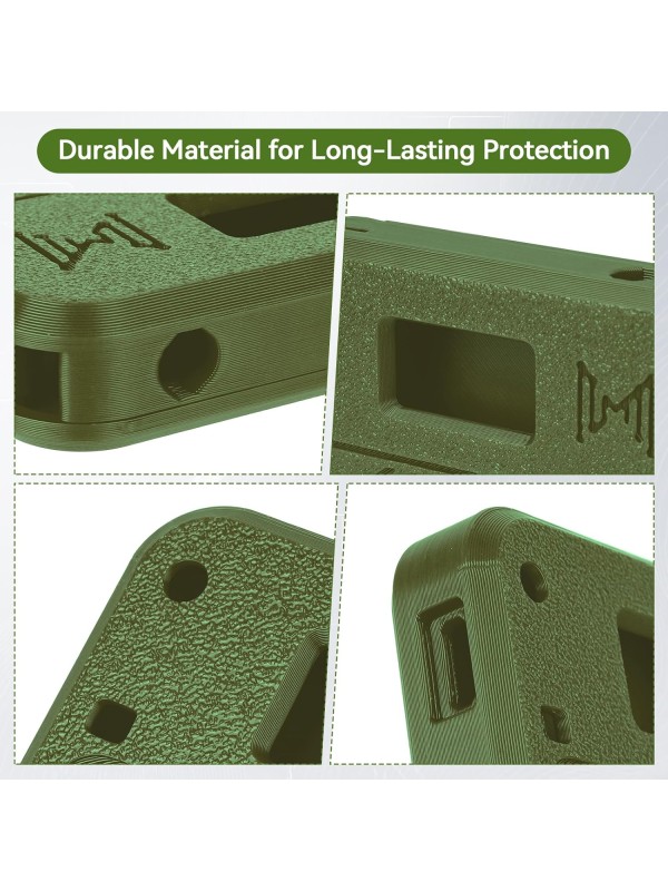 2 Pack ESP32 LoRa V3 Development Board with 915MHz Antennas + 3000mAh Battery + Meshtastic Case, ESP32-S3 SX1262 Integrated WiFi Bluetooth OLED Display for Arduino LoRaWAN IOT (N32 Version, Green)