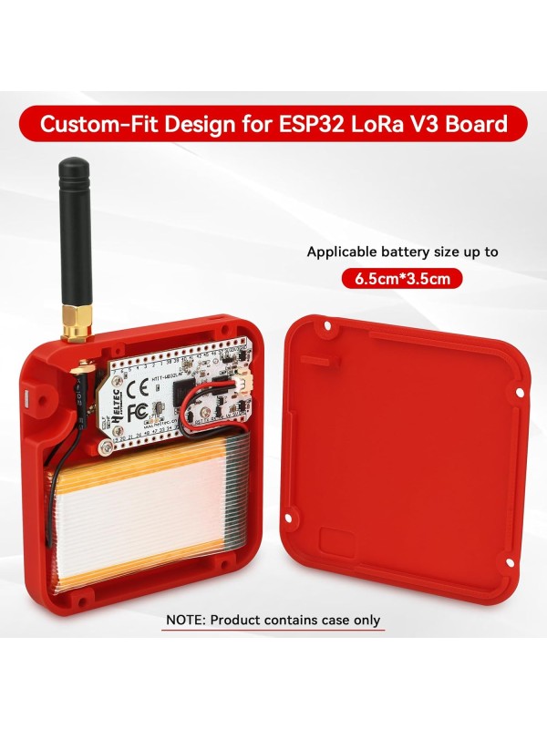 2 Pack ESP32 LoRa V3 Development Board with 915MHz Antennas + 3000mAh Battery + Meshtastic Case, ESP32-S3 SX1262 Integrated WiFi Bluetooth OLED Display for Arduino LoRaWAN IOT (N32 Version, Green)