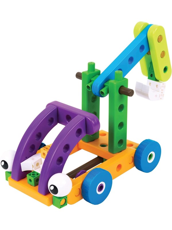 Thames & Kosmos Kids First Automobile Engineer Kit | STEM | 32 Page Full-Color Illustrated Storybook | Ages 3+ | Preschoolers & Kindergartners | Develop Fine Motor Skills | Parents’ Choice Gold Award