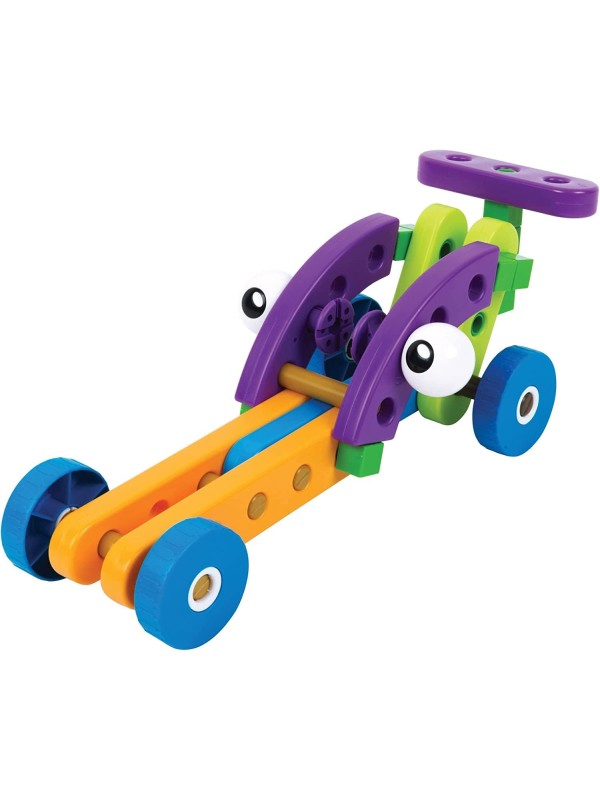 Thames & Kosmos Kids First Automobile Engineer Kit | STEM | 32 Page Full-Color Illustrated Storybook | Ages 3+ | Preschoolers & Kindergartners | Develop Fine Motor Skills | Parents’ Choice Gold Award