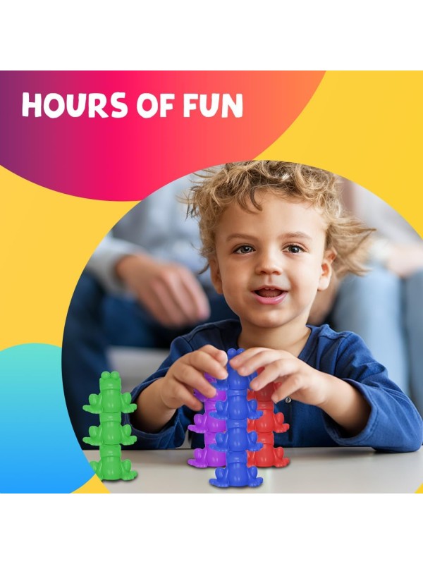 Skoolzy 44 Pc Counting Coins & Learning Set – Montessori Math Development Kit for 18 Months+