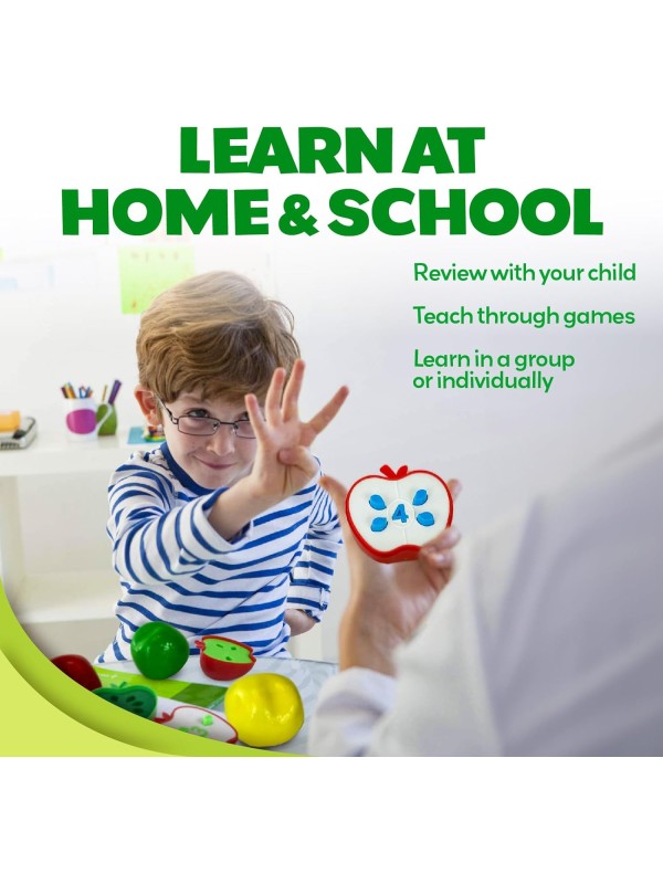 Skoolzy 44 Pc Counting Coins & Learning Set – Montessori Math Development Kit for 18 Months+