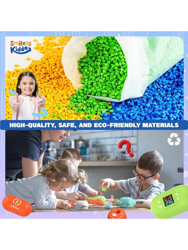 Science Kits for Kids - STEM Kits for Kids, Electronics Exploration Kit, Over 420 Projects, 35 Circuit Parts, STEM Educational Toy Gifts for Kids Boys Girls Ages 3 4 5 6 7 8 9 10 11 12