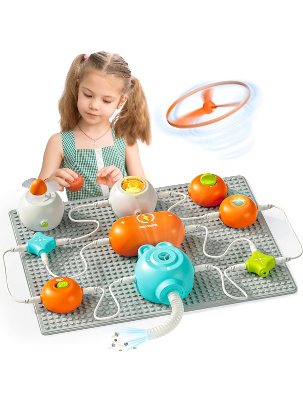 Science Kits for Kids - STEM Kits for Kids, Electronics Exploration Kit, Over 420 Projects, 35 Circuit Parts, STEM Educational Toy Gifts for Kids Boys Girls Ages 3 4 5 6 7 8 9 10 11 12