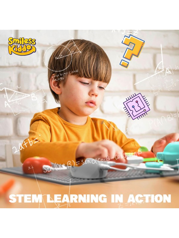 Science Kits for Kids - STEM Kits for Kids, Electronics Exploration Kit, Over 420 Projects, 35 Circuit Parts, STEM Educational Toy Gifts for Kids Boys Girls Ages 3 4 5 6 7 8 9 10 11 12