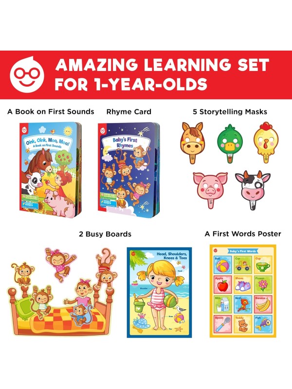 Doctor Jupiter Little Genius Kit for Boys & Girls 4-6 Year Olds | Educational Toys for 4-5-6 | Learning Toys for Toddlers | Preschool Learning Activities | STEM Toys | Science Experiments