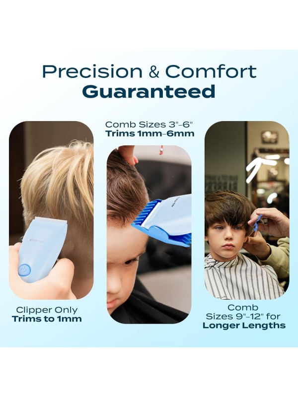 Haircut Hero Sensory Development Program with The Quiet Clipper, Step by Step to Peace at The Barber Shop