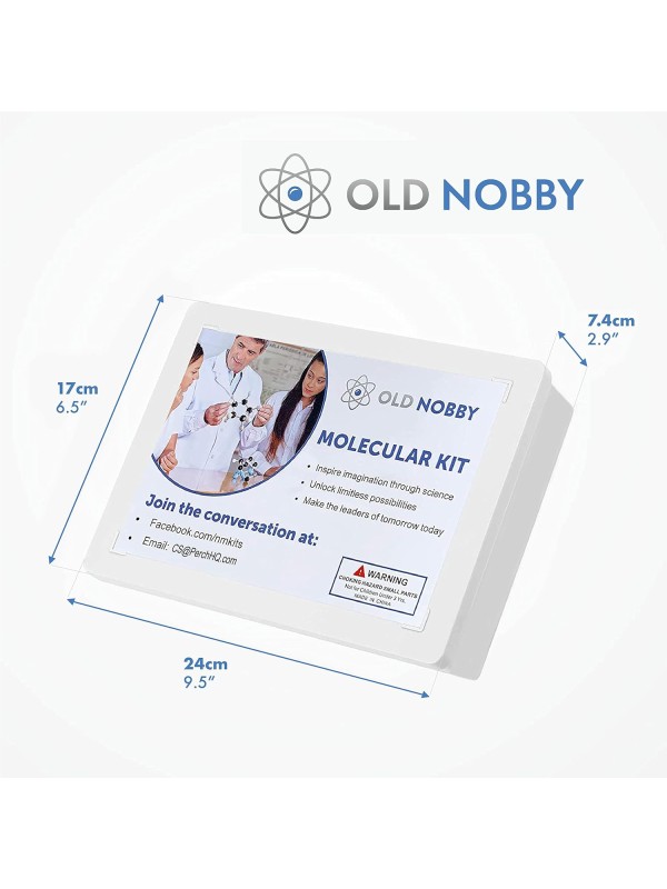 OLD NOBBY Organic Chemistry 239 Piece Model Kit - ...