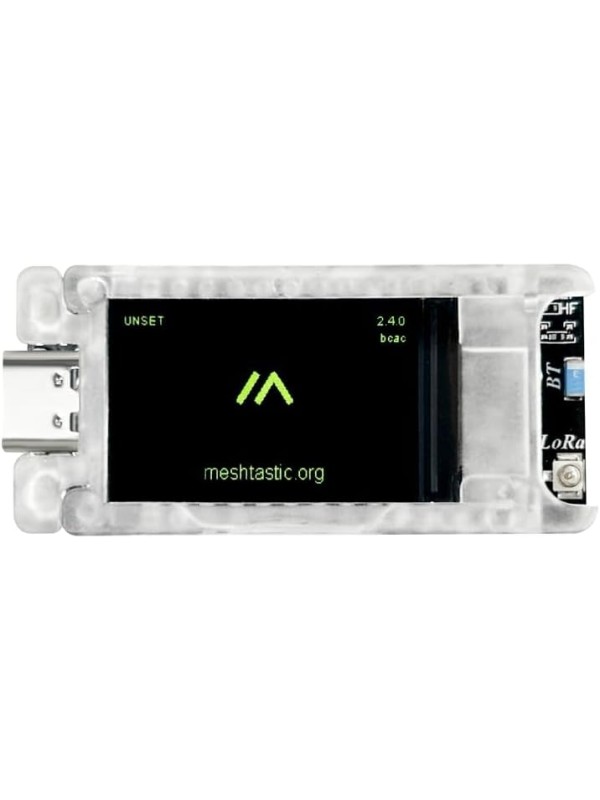Heltec Mesh Node T114 V2 Meshtastic Tracker Nordic nRF52480 SX1262 LoRa LoRaWAN 915MHz Positioning 1.14-inch Display Development Kit Solar Panel Power Supply with BLE WiFi (T114 with Screen GNSS Case)