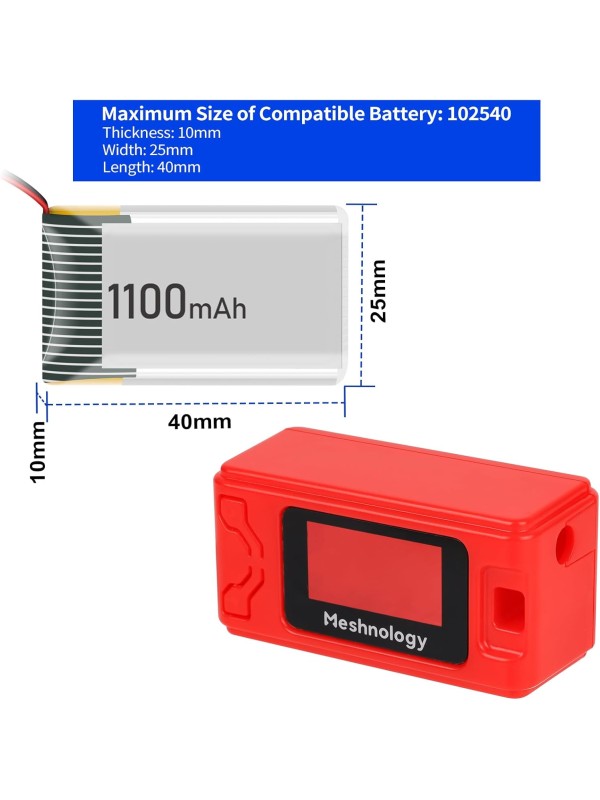 2 Pack ESP 32 Lo Ra V3 Development Board + 1100mAh Battery + Protect Case Set - with 915MHz Antenna and SX 1262 Lo Ra V3 Devices for Mesh Tastic Ar duino Lo Rawan IoT (N30 Version, Black)