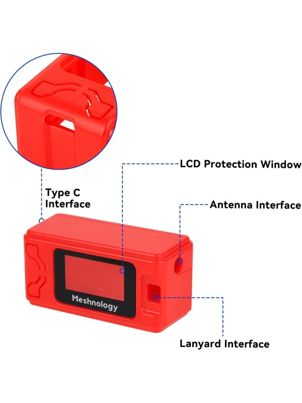 2 Pack ESP 32 Lo Ra V3 Development Board + 1100mAh Battery + Protect Case Set - with 915MHz Antenna and SX 1262 Lo Ra V3 Devices for Mesh Tastic Ar duino Lo Rawan IoT (N30 Version, Black)