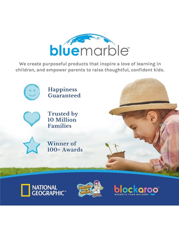 NATIONAL GEOGRAPHIC Earth Science Kit – 100+ Science Experiments & Activities for Kids, Crystal Growing, Volcano Science Kit, Rock Collection, STEM Project Toy for Boys & Girls (Amazon Exclusive)