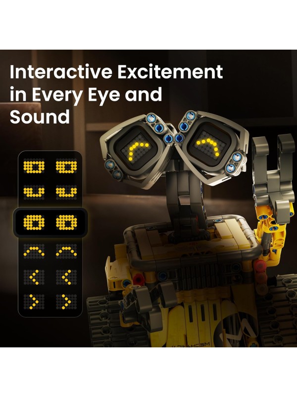 Sillbird Robot Building Kit with Remote Control for Boys Ages 8-14, STEM Coding Robotics Technic Toy Birthday Creative Gifts for Kids, Buildable 5in1 Models with 435 Pieces