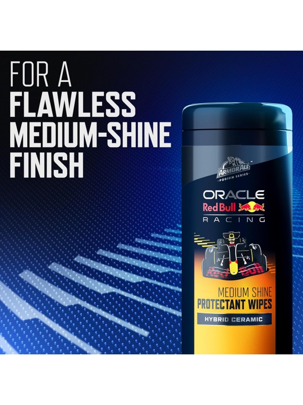 Armor All Podium Series 3-Piece Protect & Shine Car Detailing Kit Developed with Oracle Red Bull Racing, Includes Hybrid Ceramic Exterior Detailer, Tire Shine, and Interior Protectant, 16 fl oz Each
