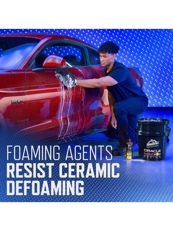 Armor All Podium Series 3-Piece Protect & Shine Car Detailing Kit Developed with Oracle Red Bull Racing, Includes Hybrid Ceramic Exterior Detailer, Tire Shine, and Interior Protectant, 16 fl oz Each