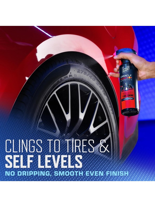 Armor All Podium Series 3-Piece Protect & Shine Car Detailing Kit Developed with Oracle Red Bull Racing, Includes Hybrid Ceramic Exterior Detailer, Tire Shine, and Interior Protectant, 16 fl oz Each