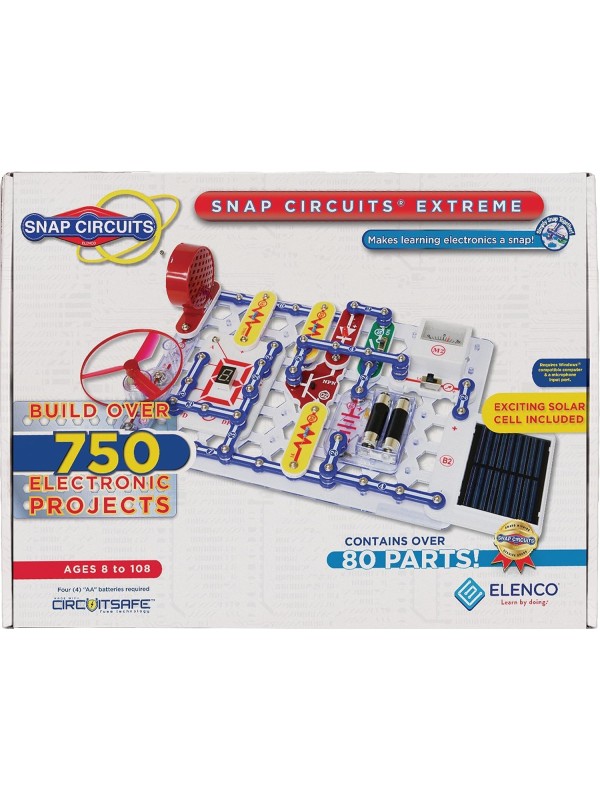Snap Circuits Classic SC-300 Electronics Exploration Kit | Over 300 Projects | Full Color Manual Parts | STEM Educational Toy for Kids 8+ 2.3 x 13.6 x 19.3 inches
