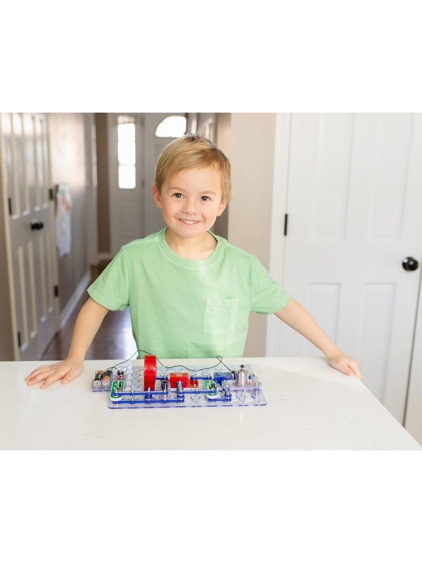 Snap Circuits Classic SC-300 Electronics Exploration Kit | Over 300 Projects | Full Color Manual Parts | STEM Educational Toy for Kids 8+ 2.3 x 13.6 x 19.3 inches