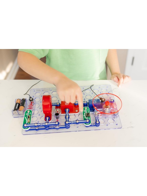 Snap Circuits Classic SC-300 Electronics Exploration Kit | Over 300 Projects | Full Color Manual Parts | STEM Educational Toy for Kids 8+ 2.3 x 13.6 x 19.3 inches