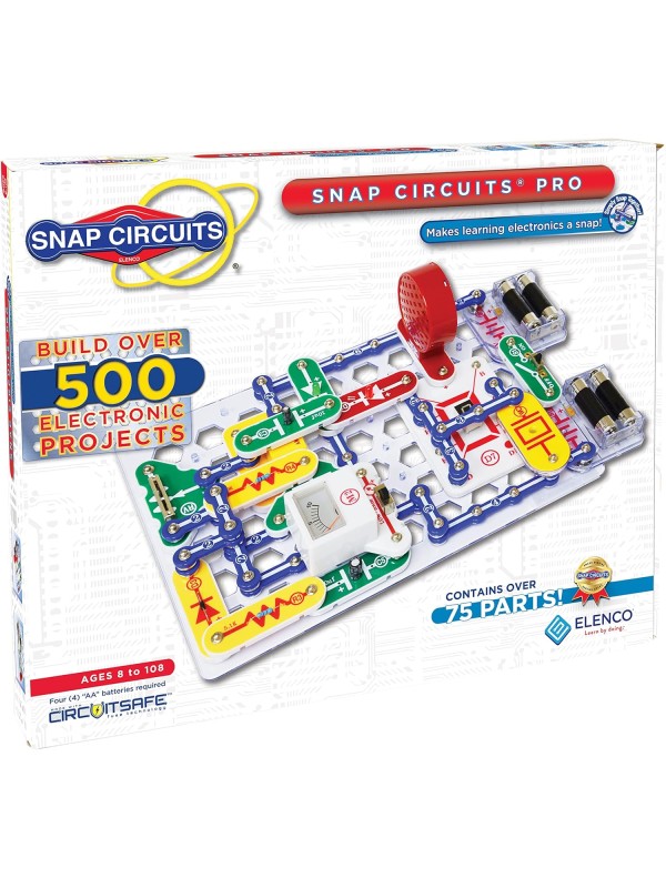 Snap Circuits Classic SC-300 Electronics Exploration Kit | Over 300 Projects | Full Color Manual Parts | STEM Educational Toy for Kids 8+ 2.3 x 13.6 x 19.3 inches