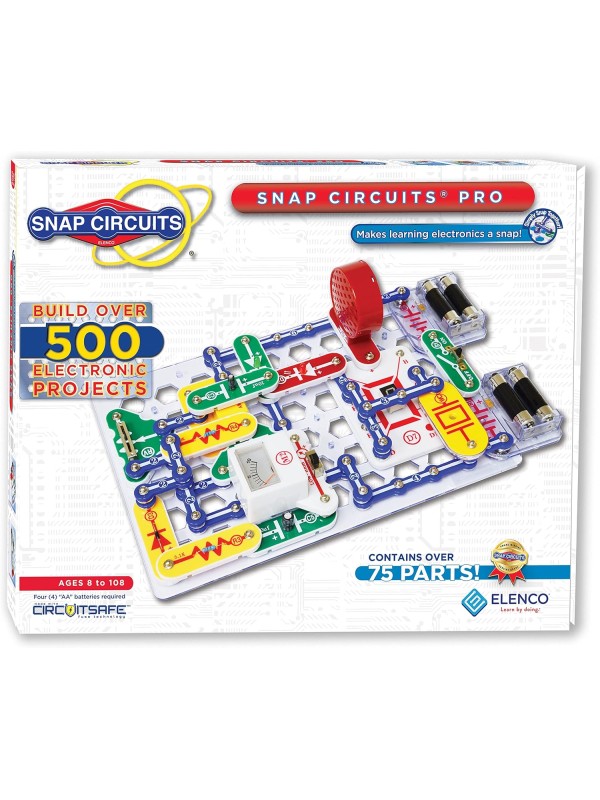 Snap Circuits Classic SC-300 Electronics Exploration Kit | Over 300 Projects | Full Color Manual Parts | STEM Educational Toy for Kids 8+ 2.3 x 13.6 x 19.3 inches