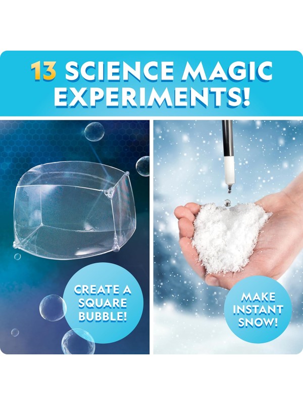National Geographic Mega Science Lab - Science Kit for Kids with 130+ Easy Experiments, Featuring Earth Science, Chemistry Set, and Magic STEM Projects for Boys and Girls (Amazon Exclusive)