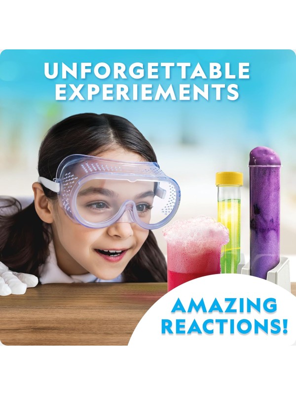 National Geographic Mega Science Lab - Science Kit for Kids with 130+ Easy Experiments, Featuring Earth Science, Chemistry Set, and Magic STEM Projects for Boys and Girls (Amazon Exclusive)