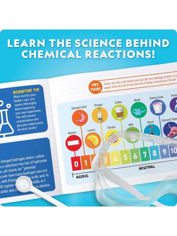 National Geographic Mega Science Lab - Science Kit for Kids with 130+ Easy Experiments, Featuring Earth Science, Chemistry Set, and Magic STEM Projects for Boys and Girls (Amazon Exclusive)