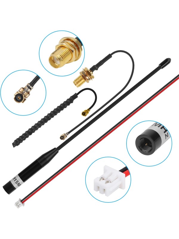 ESP32 LoRa V3 SX1262 Development Board with 0.96 inch OLED Display 240MHz CP2102 863-928 MHz Antenna for Ar duino Meshtastic LoRawan IOT (Upgraded Antenna)