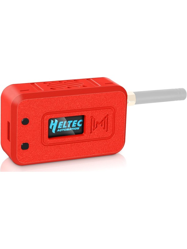 2 Set ESP32 Lo Ra V3 Module Board with 915 MHz Antenna + 3000mAh Battery + Case - Integrated WiFi Blue Tooth SX1262 CP2102 0.96” OLED Display Type C for Ar duino Lo ra Mesh Tastic IoT (N35, Black)