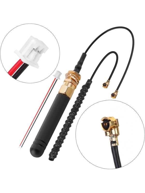 ESP32 LoRa V3 SX1262 Development Board with 0.96 inch OLED Display 240MHz CP2102 863-928 MHz Antenna for Ar duino Meshtastic LoRawan IOT (Upgraded Antenna)