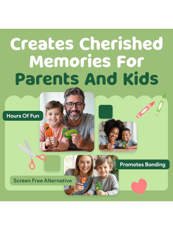 Craft Box for Kids - 10 Creative Arts and Crafts for Kids Ages 4-8, Fun, No Mess Educational Preschool & Homeschool Art Projects, Toddler Crafts Kit Supplies, 3 4 5 6 7 8 Year Old Girls & Boys